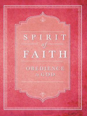 cover image of Obedience to God